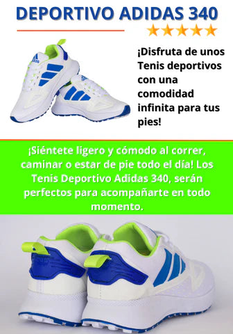Tenis Adidas 2K Blanco Azul Caballero
